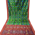 HANDMADE KHANDUA MULBERRY SILK(PATA) SAREE