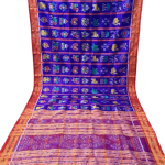 HANDMADE KHANDUA MULBERRY SILK(PATA) SAREE