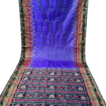 HANDMADE KHANDUA MULBERRY SILK (PATA) SAREE