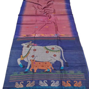 Fine Tussar Silk Saree