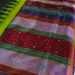 Double Aanchal Berhampuri Silk Saree