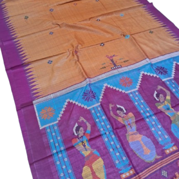 Fine Tussar NARTAKI Silk Saree