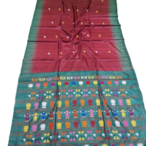 Fine Tussar NARTAKI Silk Saree