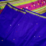 HANDMADE KHANDUA MULBERRY SILK (PATA) SAREE