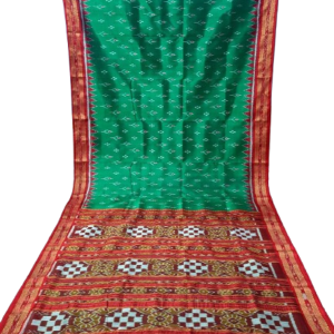 HANDMADE KHANDUA MULBERRY SILK (PATA) SAREE