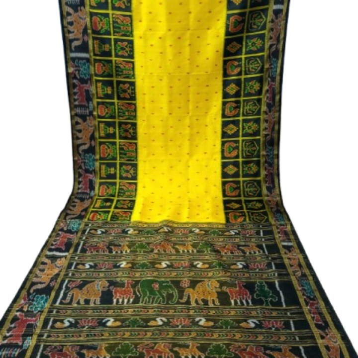 HANDMADE KHANDUA PATA SAREE