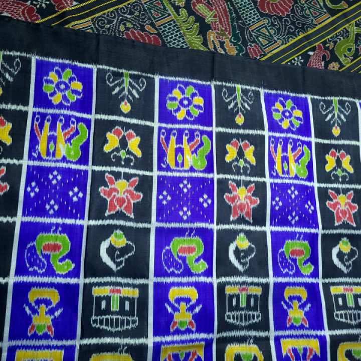 HANDMADE KHANDUA PATA SAREE