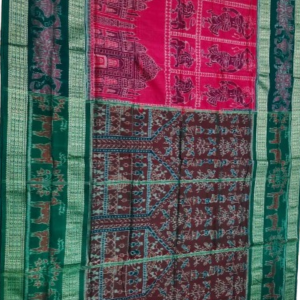 Sambalpuri Cotton Double Ikkat/ Bandha Sarees
