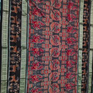 Sambalpuri Cotton Double Ikkat/ Bandha Sarees