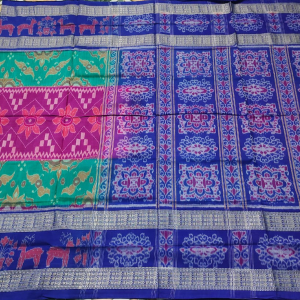 Sambalpuri Cotton Double Ikkat/ Bandha Sarees
