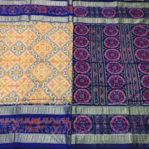 Sambalpuri Cotton Double Ikkat/ Bandha Sarees