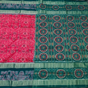 Sambalpuri Cotton Double Ikkat/ Bandha Sarees