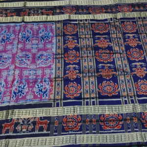 Sambalpuri Cotton Double Ikkat/ Bandha Sarees
