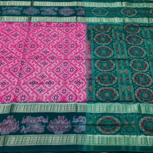 Sambalpuri Cotton Double Ikkat/ Bandha Sarees