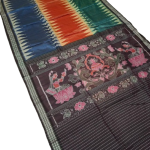 Tricolor Fine / Pure Tassar Silk Saree