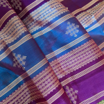 Berhampuri Double Palla Silk Saree