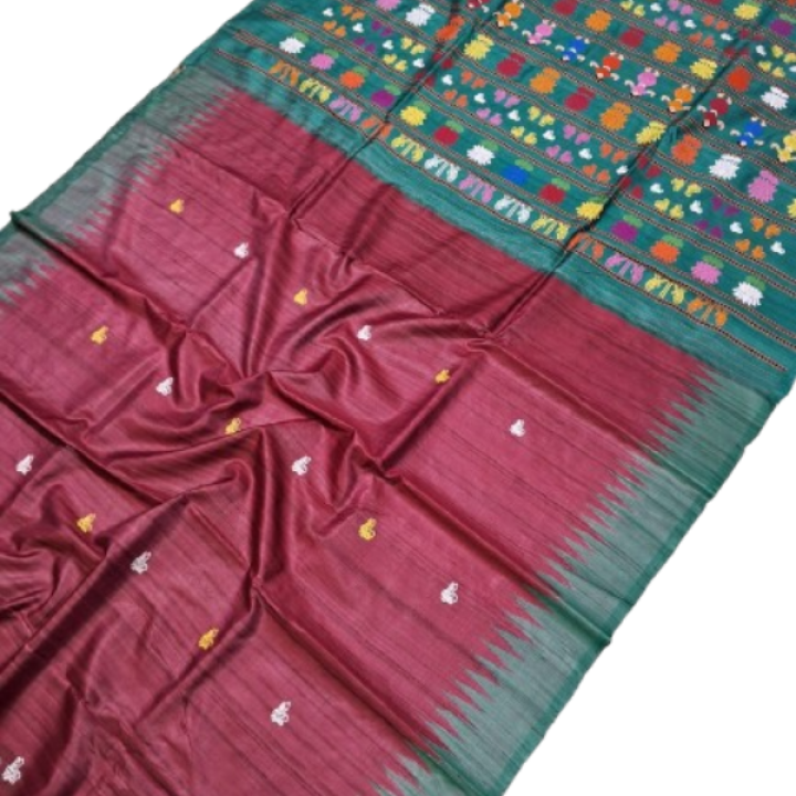 Fine Tussar NARTAKI Silk Saree