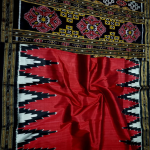 HANDMADE KHANDUA MULBERRY SILK (PATA) SAREE