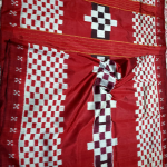 HANDMADE KHANDUA MULBERRY SILK (PATA) SAREE