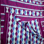 HANDMADE KHANDUA MULBERRY SILK (PATA) SAREE