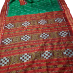 HANDMADE KHANDUA MULBERRY SILK (PATA) SAREE