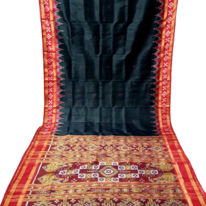 Handmade Khandua Mulberry Silk (Pata) Saree