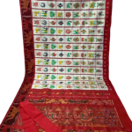 HANDMADE KHANDUA MULBERRY SILK SAREE