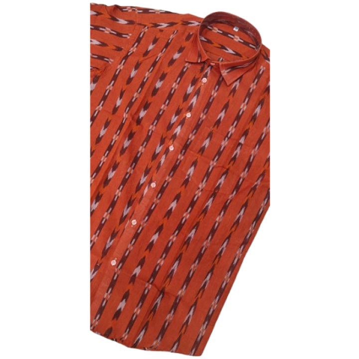 Sambalpuri Cotton Half Sleeve Shirts for Men