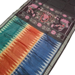 Tricolor Fine / Pure Tassar Silk Saree