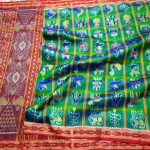 HANDMADE KHANDUA MULBERRY SILK(PATA) SAREE