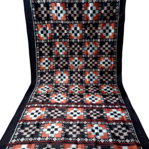 HANDMADE KHANDUA MULBERRY SILK (PATA) SAREE