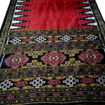 HANDMADE KHANDUA MULBERRY SILK (PATA) SAREE