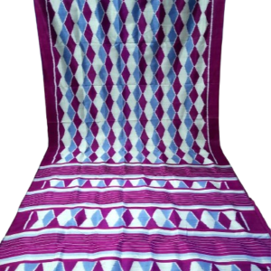 HANDMADE KHANDUA MULBERRY SILK (PATA) SAREE