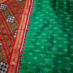 HANDMADE KHANDUA MULBERRY SILK (PATA) SAREE