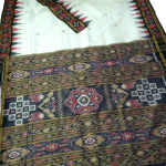 HANDMADE KHANDUA MULBERRY SILK (PATA) SAREE