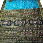 HANDMADE KHANDUA MULBERRY SILK (PATA) SAREE