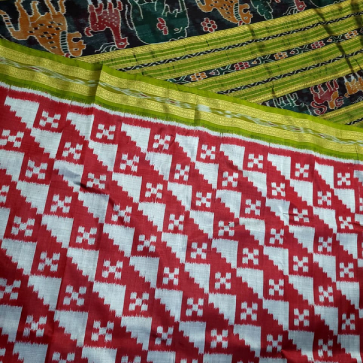 HANDMADE KHANDUA MULBERRY (SILK) PATA SAREE