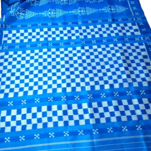 HANDMADE KHANDUA MULBERRY SILK (PATA) SAREE