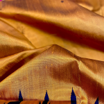 Double Aanchaal Berhampuri Silk Saree with Blouse Piece