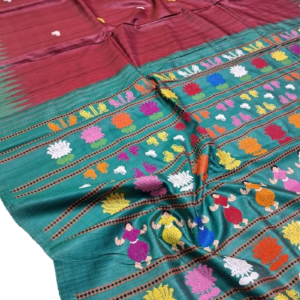 Fine Tussar NARTAKI Silk Saree