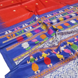 Fine Tussar NARTAKI Silk Saree