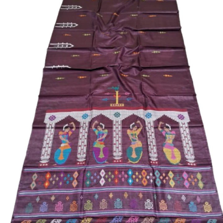 Fine Tussar NARTAKI Silk Saree