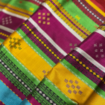 Double Pallu Berhampuri Silk Saree
