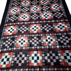 HANDMADE KHANDUA MULBERRY SILK (PATA) SAREE