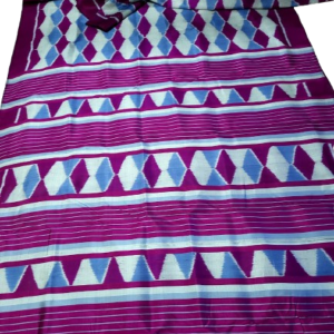 HANDMADE KHANDUA MULBERRY SILK (PATA) SAREE