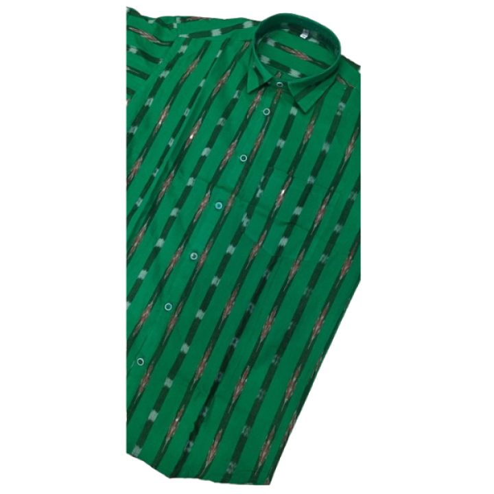 Sambalpuri Cotton Half Sleeve Shirts for Men