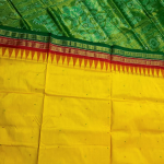 Sambalpuri Bandha Half Tissue Silk Saree with Blouse Piece