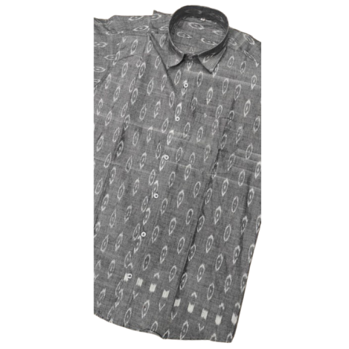Sambalpuri Cotton Half Sleeve Shirts for Men