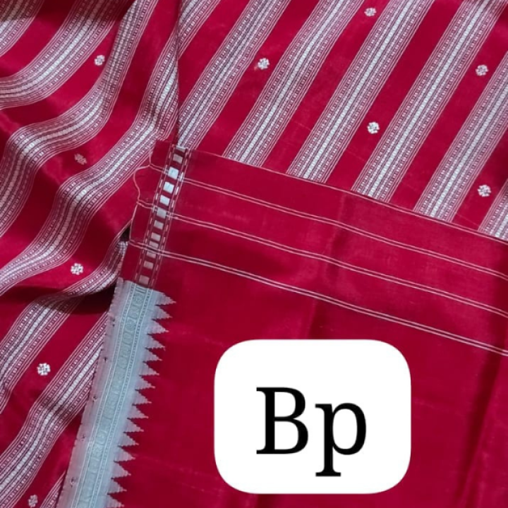 Double Aanchal Berhampuri Silk Saree