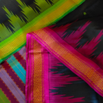 Double Aanchal Berhampuri Silk Saree